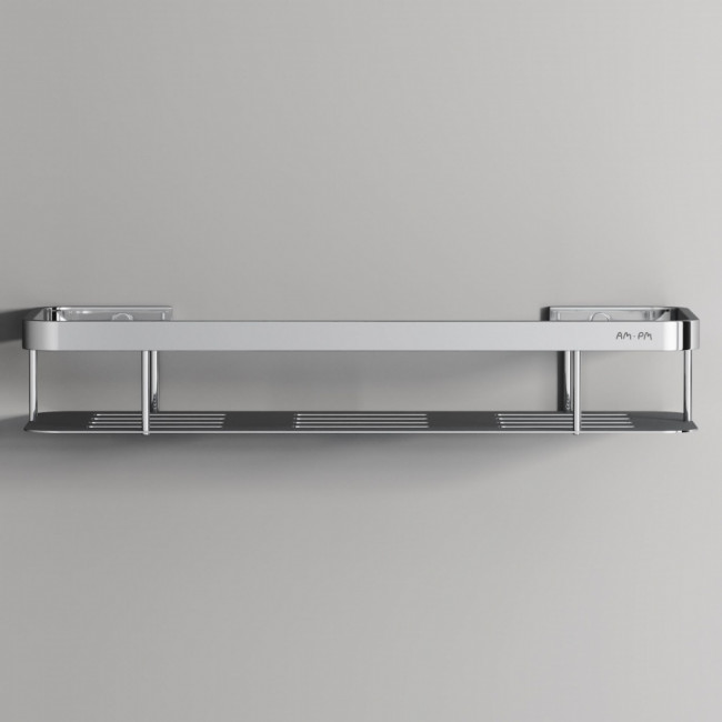 AM.PM A7453100 Sense L Полка для душа прямая, хром