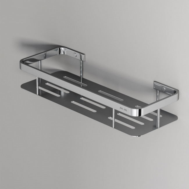 AM.PM A7453100 Sense L Полка для душа прямая, хром