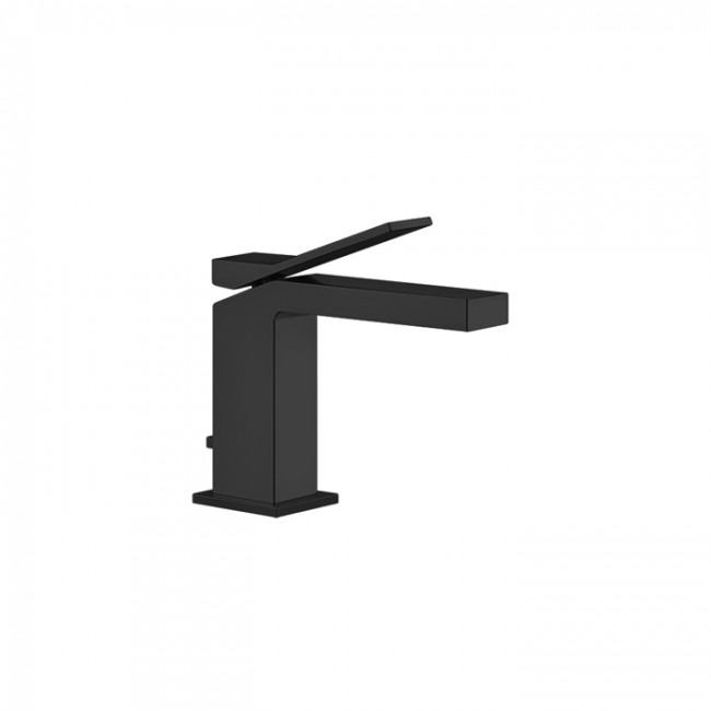 Gessi Rettangolo K Смеситель для раковины на 1 отверстие, с донным клапаном, цвет: Black XL