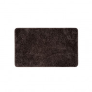 Коврик для ванной комнаты, 50x80, микрофибра, темно-коричневый, IDDIS, BSQS08Mi12