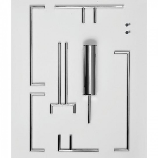 Bertocci Trecento Полотенцедержатель 40см., цвет: хром