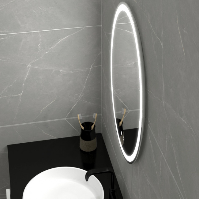 Зеркало MIXLINE "Италия - VOICE" 570*770 (ШВ) сенсорный выключатель, управление голосом, подогрев (555672) Зеркало MIXLINE "Италия - VOICE" 570*770 (ШВ) сенсорный выключатель, управление голосом, подогрев (555672)