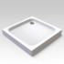 Душевой поддон Veconi Tezeo acrylic TZ-02, 800x800x140, акрил, белый
