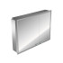 EMCO Prestige Зеркальный шкаф 81.5х66.5см., встраиваемый, LED-подсветка, 2 двери, 2 полки, розетка, левый, без bluetooth