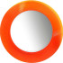 Laufen Kartell Зеркало круглое d=78см, настенное, без подсветки, цвет: оранжевый