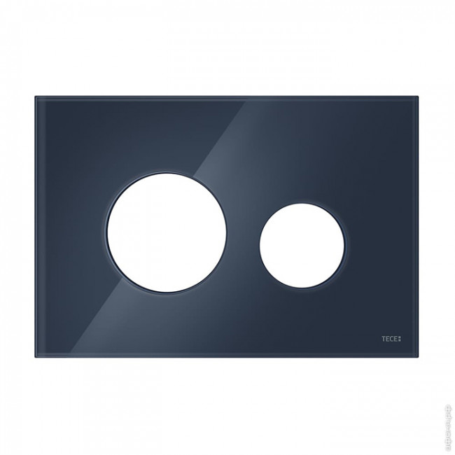 TECE TECEloop Лицевая панель клавиши смыва для унитаза, цвет: стекло вечерняя синева