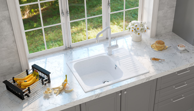 Мойка Ulgran Classic ультра-белый (U-202-341)