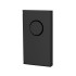 Carlo Frattini Switch Форсунка с кнопкой открытия/закрытия воды, внешняя часть, цвет: черный матовый