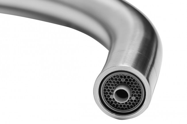 Смеситель для кухни ПСМ-ПРОФСАН PSM-300-11 STEELс подключением фильтра тип См-МОЦБА