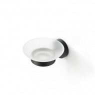 Мыльница, черный матовый, матовое стекло, сплав металлов, Sena, IDDIS, SENSBG0i42 Мыльница, черный матовый, матовое стекло, сплав металлов, Sena, IDDIS, SENSBG0i42