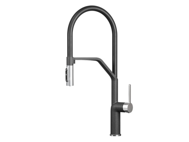 Смеситель для кухни GRANULA (9012, ЧЁРНЫЙ) Смеситель для кухни GRANULA (9012, ЧЁРНЫЙ)