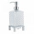 Дозатор для жидкого мыла настольный квадратный Boheme 10226 хром