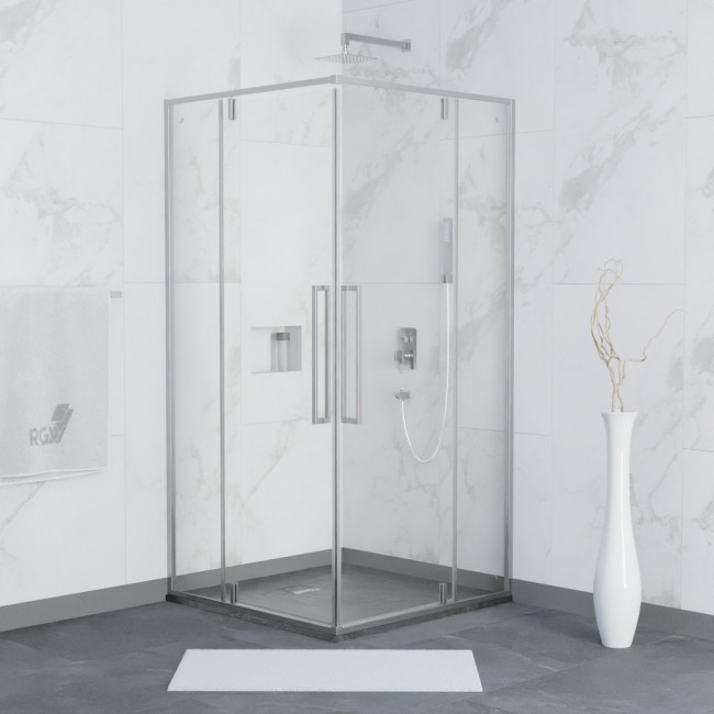 Душевой уголок RGW SV-33 1000x1000 мм Хром/Прозрачное Душевой уголок RGW SV-33 1000x1000 мм Хром/Прозрачное