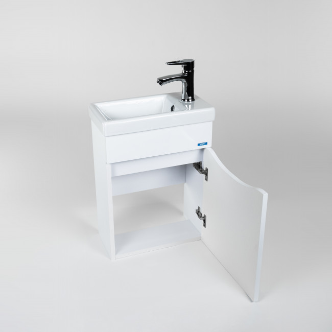 Тумба VIANT "Рим" 1 ств подвесная 205х385х500 под раковину .S-UM-COM40/1-w (COMO 40) (VRIM40CO-T1STP)