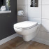 Duravit D-Code Комплект: подвесной унитаз 253509 35.5х54.5см.+ сиденье с автоматическим закрыванием 006739