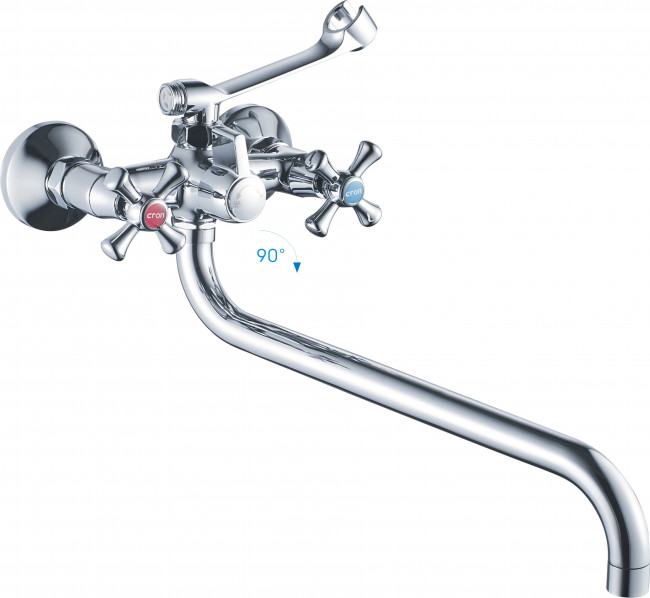 Смеситель для ванны Cron хром (CN2642-2)