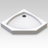 Душевой поддон Veconi Tezeo acrylic TZ-03, 1000x1000x140, акрил, белый
