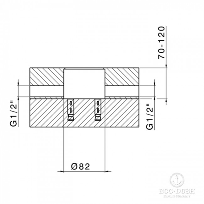 Cisal Less New Внутренняя часть для напольных смесителей