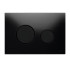 TECEloop Панель смыва, стекло черное, клавиши черные 9240657
