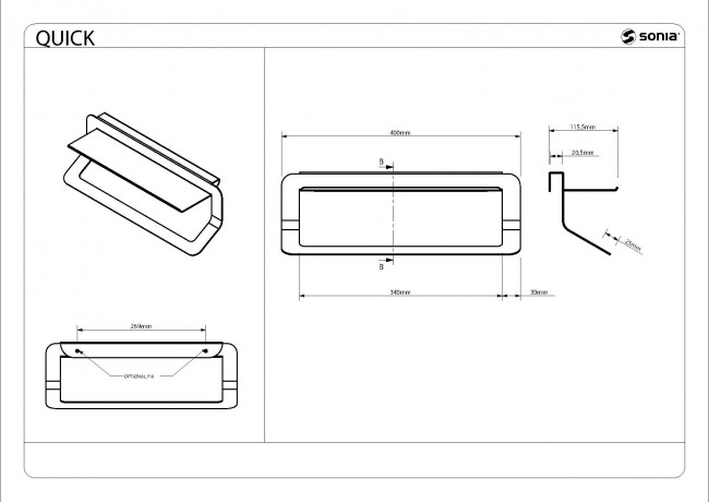 Держатель для полотенца Sonia Quick 176915
