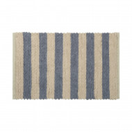 Коврик для ванной 1-ый Fixsen AMBER, mix синий+бежевый, 50х80см (FX-8040W)