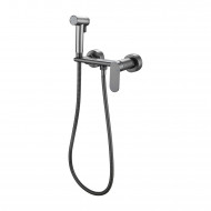 Гигиенический душ со смесителем Haiba оружейная сталь (HB5516-3) Гигиенический душ со смесителем Haiba оружейная сталь (HB5516-3)