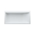 Laufen Kartell Ванна 170x86x44см, встраиваемая, угловая, SX, с слив-переливом, с подсветкой, материал: композит, цвет: белый