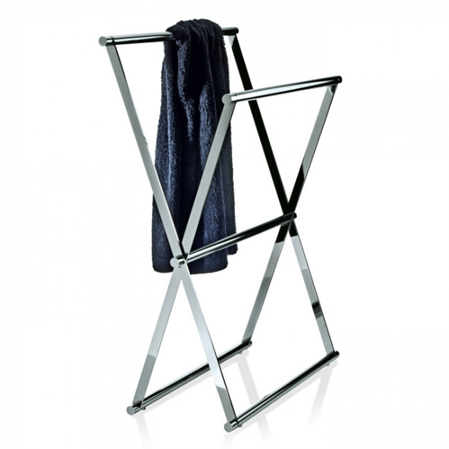 Decor Walther Cross 2 Полотенцедержатель двойной 70x35x95см, напольный, цвет: хром Decor Walther Cross 2 Полотенцедержатель двойной 70x35x95см, напольный, цвет: хром