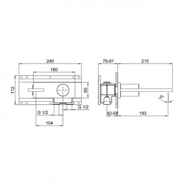 Fantini Nostromo Смеситель для душа встраиваемый, термостатический, с переключателем на 3 положения, горизонтальная установ, внешняя часть, цвет: черный матовый Fantini Nostromo Смеситель для душа встраиваемый, термостатический, с переключателем на 3 положения, горизонтальная установ, внешняя часть, цвет: черный матовый