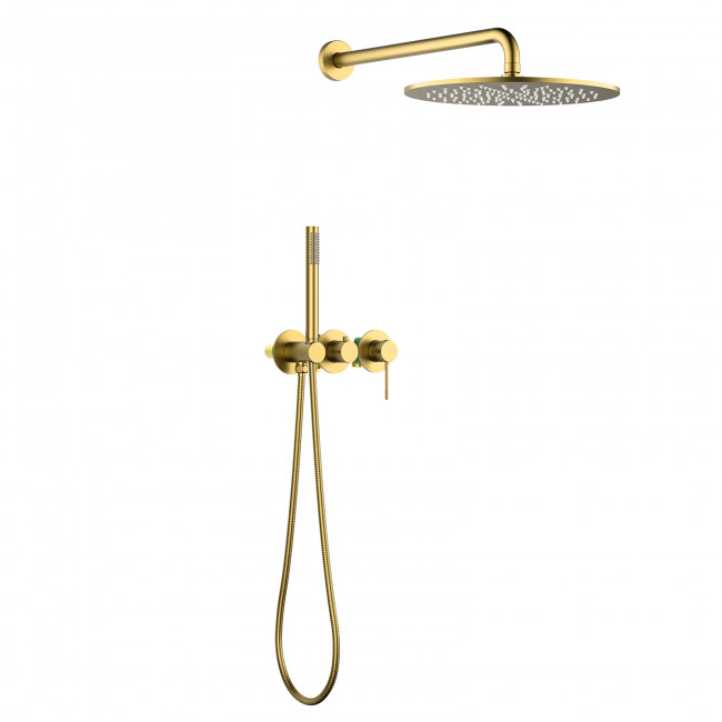 Душевая система встроенная Timo Saona золото шлифованное (SX-2349/20SM) Душевая система встроенная Timo Saona золото шлифованное (SX-2349/20SM)
