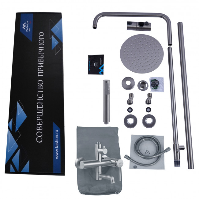 Душевая система FASHUN сатин (A52433) Душевая система FASHUN сатин (A52433)
