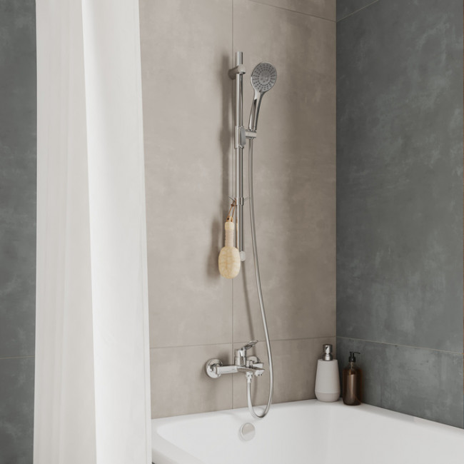 Шланг для душа, ПВХ, 1,6 м, Essential, Milardo, (180P16SM19) Шланг для душа, ПВХ, 1,6 м, Essential, Milardo, (180P16SM19)