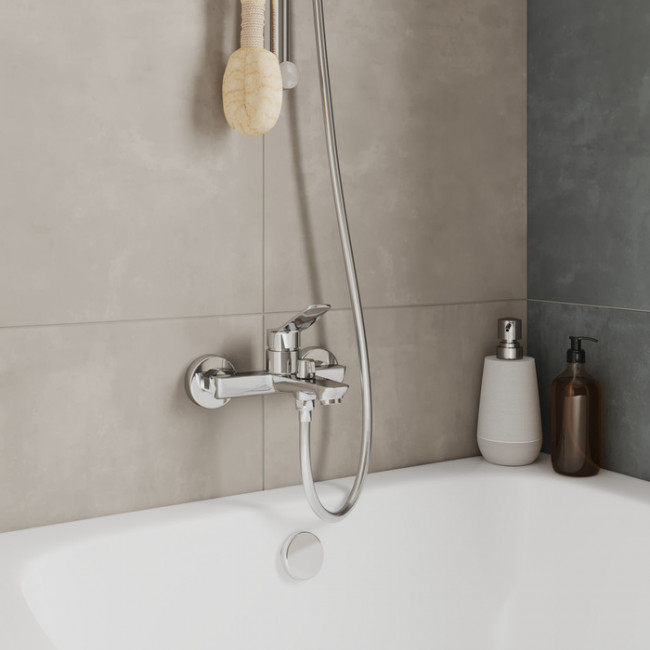 Шланг для душа, ПВХ, 1,6 м, Essential, Milardo, (180P16SM19) Шланг для душа, ПВХ, 1,6 м, Essential, Milardo, (180P16SM19)