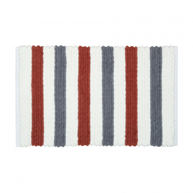 Коврик для ванной 1-ый Fixsen AMBER, mix (синий+красный+белый), 50х80см (FX-8040X)