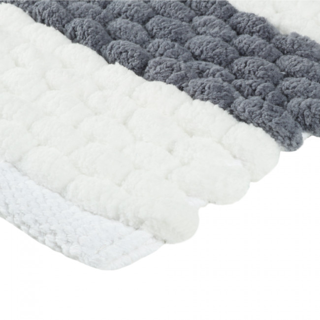 Коврик для ванной 1-ый Fixsen AMBER, mix (синий+красный+белый), 50х80см (FX-8040X)