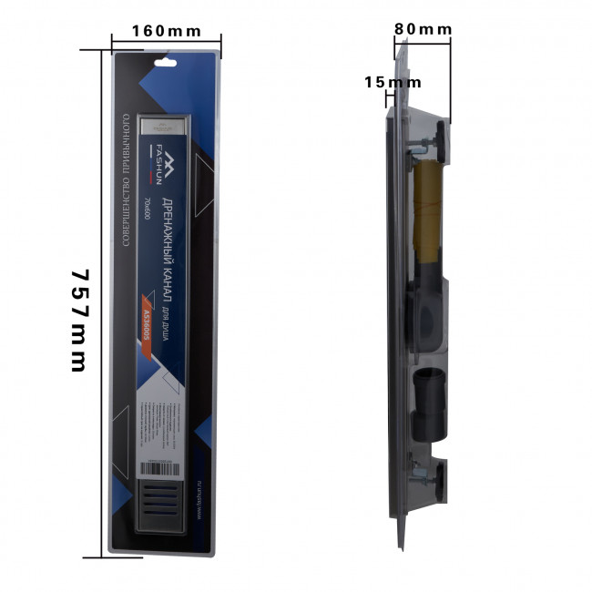 Дренажный канал FASHUN (A536005)