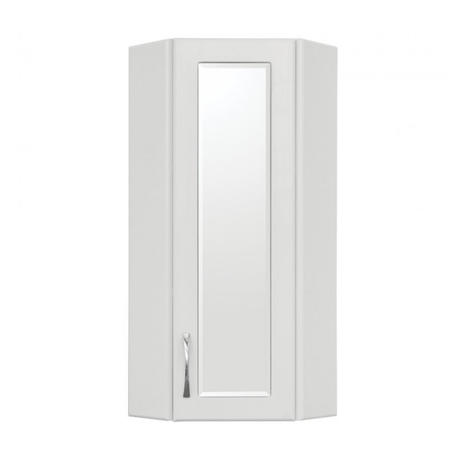 Подвесной шкаф Style Line 300/800 угловой (стекло)