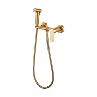 Гигиенический душ со смесителем Haiba матовое золото (HB5516-5) Гигиенический душ со смесителем Haiba матовое золото (HB5516-5)