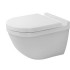 Duravit Starck 3 Комплект: подвесной унитаз Rimless с покрытием WG + сиденье с мягким закрыванием, цвет белый Duravit Starck 3 Комплект: подвесной унитаз Rimless с покрытием WG + сиденье с мягким закрыванием, цвет белый