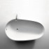Agape Spoon XL Ванна отдельностоящая 180.9x97.2x49 см, цвет: белый/светло-серый