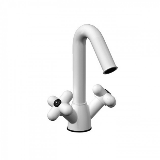 Fantini I Balocchi Смеситель для раковины, 1 отверстие, цвет: белый матовый 60 29 0556F Fantini I Balocchi Смеситель для раковины, 1 отверстие, цвет: белый матовый 60 29 0556F