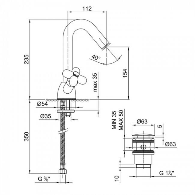 Fantini I Balocchi Смеситель для раковины, 1 отверстие, цвет: белый матовый 60 29 0556F Fantini I Balocchi Смеситель для раковины, 1 отверстие, цвет: белый матовый 60 29 0556F