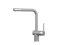 Смеситель для кухни GRANULA (5017, АЛЮМИНИУМ)