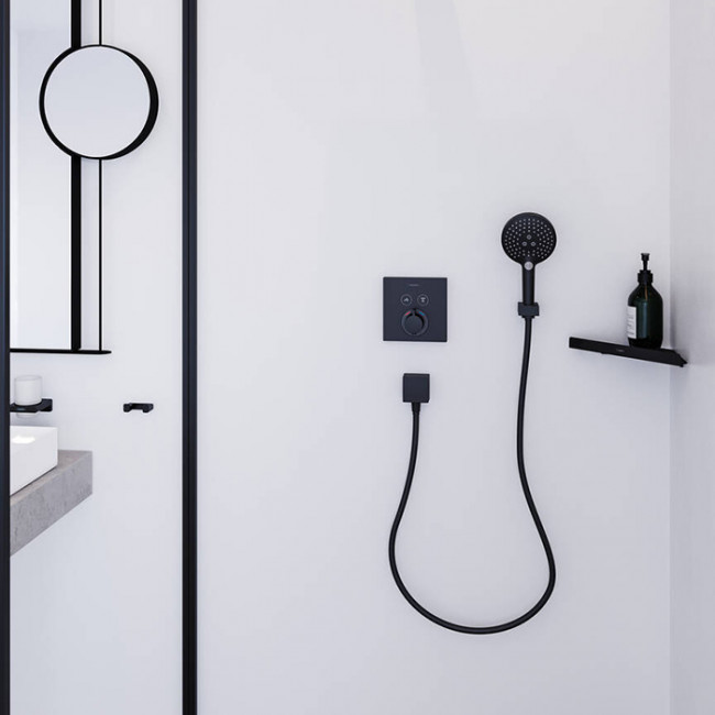 Hansgrohe AddStoris Стакан для зубных щеток, цвет: черный матовый Hansgrohe AddStoris Стакан для зубных щеток, цвет: черный матовый