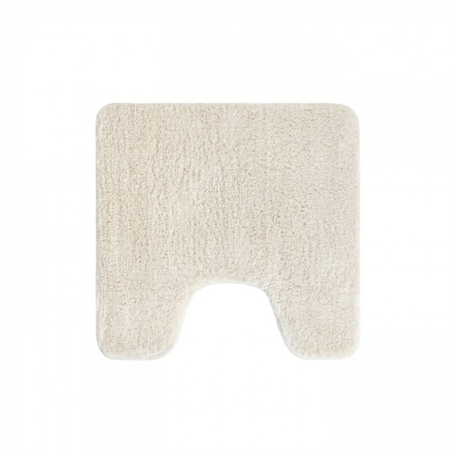 Коврик для ванной комнаты с вырезом, 50х50, микрофибра, бежевый, IDDIS, BTLT01Mi12