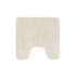 Коврик для ванной комнаты с вырезом, 50х50, микрофибра, бежевый, IDDIS, BTLT01Mi12