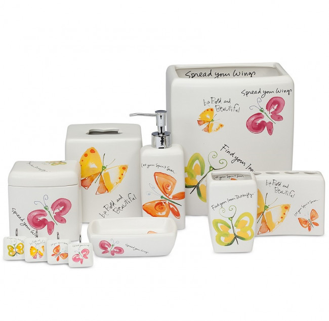 Шторка для ванной Creative Bath Flutterby S1221MULT