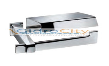 Держатели туалетной бумаги SQUARE PLAINE с крышкой хром Windisch 85211CR