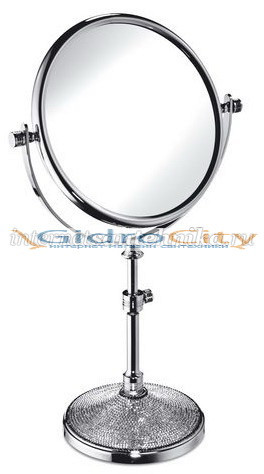 Зеркало настольное Starlight round d.185 хром+хрусталь SW  Windisch 99532CR 7XOP