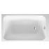 Duravit Durastyle Ванна 140х80x56см, акриловая, прямоугольная встраиваемая или с панелями, цвет: белый